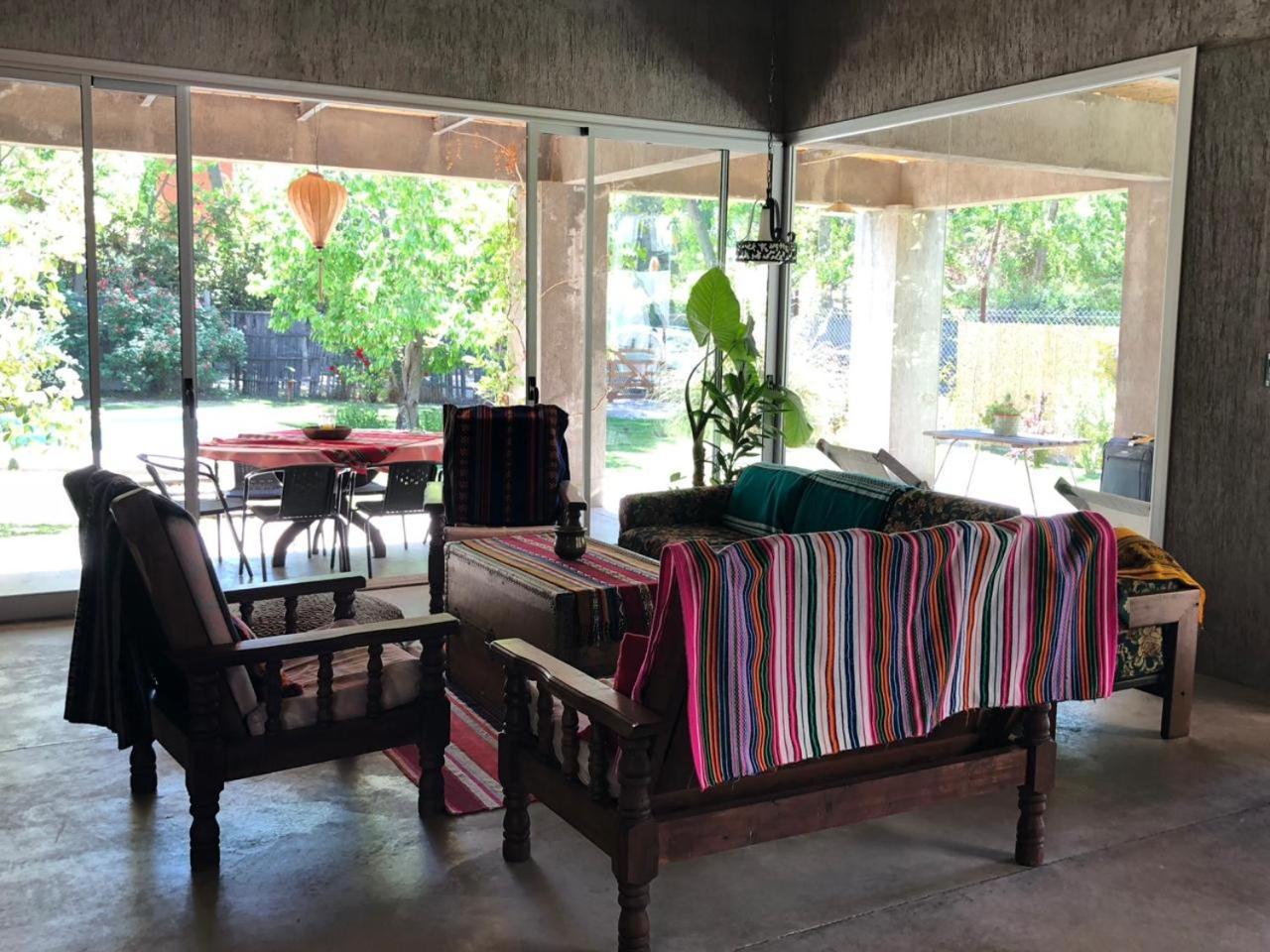 Casa Los Cerezos En Chacras De Coria Dış mekan fotoğraf